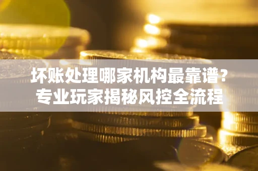 北京坏账处理哪家机构最靠谱？专业玩家揭秘风控全流程