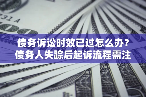 北京债务诉讼时效已过怎么办？债务人失踪后起诉流程需注意什么？
